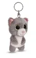 Produktbild: Schlüsselanhänger Nici 48692 Schlüsselanhänger GLUBSCHIS Katze grau Felinja 9cm