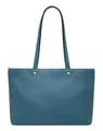 Produktbild: FOSSIL Jessie Top Zip Tote Schultertasche Tasche Drizzle blau Neu