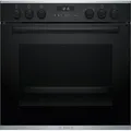 Produktbild: Bosch HND671FH61 Set Einbauherd HET278BB0 Schwarz + Glaskeramikkochfeld NKN64RGA2E herdgebunden - Schwarz