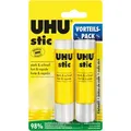 Produktbild: UHU Klebestift 21g, lösungsmittelfrei, 2 Stück