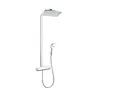 Produktbild: hansgrohe Raindance Select 360 Showerpipe 27112400 weiss/chrom, Brausearm 38 cm