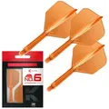 Produktbild: Target K-Flex No 6 Flight-System - Neon Orange - 19mm/short