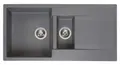 Produktbild: Reginox Amsterdam 15 Grey Silvery Granit Spülbecken grau
