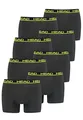 Produktbild: HEAD Herren Boxershorts Unterwäsche 8P (Phantom / Lime Punch, M)