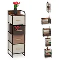 Produktbild: Relaxdays Schubladenschrank vers. Designs Beige,Braun,Hellbraun