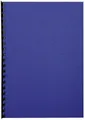 Produktbild: EXACOMPTA Thermo-Bindemappe Einbanddeckel Evercover A4 270g/qm Lederprägung VE=100 Stück dunkelbla, (