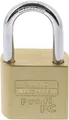 Produktbild: Burg-Wächter Vorhangschloss Profil-Halbzylinder 8 mm Bügelstärke Messingschloss