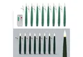 Produktbild: Online-Fuchs Christbaumkerzen 8 schwebende LED Weihnachtskerzen - Flying Candles mit Fernbedienung, In den Farben Silber, Champagner, Taubenblau, Grün und Rot