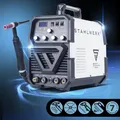 Produktbild: STAHLWERK Schweißgerät 3 in 1 Kombi AC/DC WIG 200 Plasma ST IGBT - WIG & MMA bis 200 A, Plasmaschneiden bis 50 A, Edelstahl, Kupfer, Aluminium, Titan