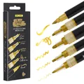 Produktbild: ONLINE® Gold Lettering Acrylstifte-Set Gold 18517