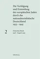 Produktbild: Deutsches Reich 1938 – August 1939: Deutsches Reich 1938 - August 1939. Hrsg. im Auftr. d. Bundesarchivs, d. Instituts f. Zeitgeschichte u. d. ... nationalsozialistische Deutschland 1933–1945)
