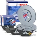 Produktbild: BOSCH BREMSSCHEIBEN +BELÄGE VORNE FÜR AUDI A1 SEAT SKODA FABIA 2 3 VW POLO 6R
