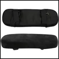 Produktbild: Ballery Armlehnen Polster 2 Stück Schwarz Ergonomisch mit Schaumstoff, 25,4x8x3