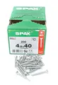 Produktbild: SPAX Senkkopfschraube WIROX Vollgewinde T20 4,5x40 VPE 200