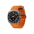 Produktbild: Samsung Galaxy Watch Ultra 47 mm Titan intelligente Uhr mit Marineband Gummi