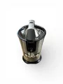 Produktbild: Princess Zitruspresse Edelstahl 300W Silber – spülmaschinenfest, Tropfschale