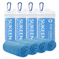 Produktbild: Kühltuch Set, kühlendes Handtuch Kühltücher Hals, Handtuch kühlend, Cooling Towel, Kühltücher Sport, Kühlendes Tuch, Eishandtücher für Wandern, Laufen, Tennis, Reisen,