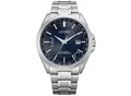 Produktbild: Funkuhr CITIZEN, silber (silberfarben, dunkelblau), Armbanduhren, Herren, Funkuhr, Armbanduhr, Herrenuhr, Solar, Edelstahlarmband, Saphirglas, Datum