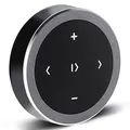 Produktbild: Autolenkrad Multimedia-Tasten, Universal Car Wireless Bluetooth 4.0 Fernbedienung Medientaste Auto-Audio-Controller für Handy-Tablet