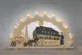 Produktbild: Schwibbogen Zwönitz Länge ca 66cm NEU Motivleuchte Lichterbogen  Erzgebirge B