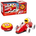 Produktbild: BRIO RC Rennwagen - Spielzeug ab 2 Jahre | Mit kindgerechter und intuitiver Fernbedienung, Kleinkindspielzeug, Geschenk für Jungen und Mädchen