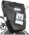 Produktbild: Büchel Fahrradtasche für Gepäckträger I 25.4 L - 100% Wasserdicht I mit Tragegriff und Schultergurt I fahrradtasche gepäckträger, gepäckträgertasche, Fahrrad Taschen hinten