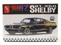 Produktbild: Ford Shelby Mustang GT 350 1967 weiß Kunststoffbausatz Modellauto 1:25 AMT