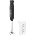 Produktbild: AEG HB4-1-4GG Stabmixer / 2 Edelstahl-Klingen/inkl. Smoothie-Becher/BPA-frei / 2 Geschwindigkeitsstufen/Turbo-Funktion/spülmaschinenfest/gebürstetes Edelstahl/grau, Schwarz