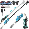 Produktbild: 21V Heckenschere Akku Kettensäge 4IN1 Teleskop Astsäge Astkettensäge Mit 2xAkkus