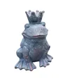 Produktbild: Deko-Impression Gartenfigur Gartenfigur Frosch / Froschkönig Skulptur Gartendekoration Bronzef., (1 St)
