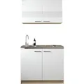 Produktbild: Respekta Küchenmöbel-Set 5 Merle 100 cm Weiß
