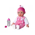 Produktbild: Simba Laura Babypuppe mit Babysprache 38 cm Weichkörperpuppe mit Schlafaugen