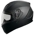 Produktbild: RALLOX Helmets Motorradhelm Motorradhelm Integralhelm Helm RALLOX 67 matt schwarz S M L XL M (57)