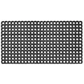 Produktbild: Ringgummimatte Fußabtreter Ringmatte Schwarz 50x100cm