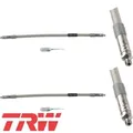 Produktbild: 2x Bremsschlauch TRW MV025T 2 Bremsschläuche rechts links