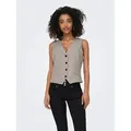 Produktbild: ONLY Anzugweste ONLLIinda (1-tlg) Plain/ohne Details beige XL (42)