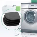 Produktbild: 4 Stück Antirutschmatte Waschmaschine Gummipads Antivibration Vibrationsdämpfer