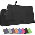 Produktbild: Pameil Fitness Handtuch |120x50cm| Kompakt & Schnelltrocknend mikrofaser Handtuch, Sporthandtuch, Reisehandtuch, Strandhandtuch mit Reißverschluss Tasche