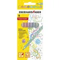 Produktbild: Eberhard Faber Glitter Pastel Fasermaler Glitzer Filzstifte 8 Stifte