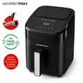 Produktbild: GOURMETmaxx Heißluftfritteuse Digital 4L 1400W Airfryer Schwarz 7 Programme A22
