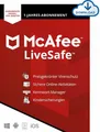 Produktbild: McAfee LiveSafe Unlimited Unbegrenzt 3 5 10 PC Geräte 1 Jahr
