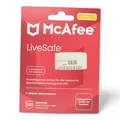 Produktbild: McAfee Live Safe 2025/2026 Virenschutz Anitivirus unbegrenzt viele Geräte 1 Jahr