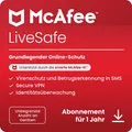 Produktbild: McAfee Live Safe 2026 Virenschutz Antivirus - Unbegrenzt viele Geräte