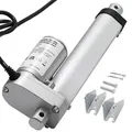 Produktbild: VEVOR 12-V-Linearantrieb, 101,6 mm Linearmotor mit 15 mm/s, 1000 N Linear Actuator mit IP54-Schutz & Montagehalterung, Lineartechnik-Aktuatoren für Hubschreibtische, Liegestühle, Fenstertüröffner