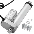 Produktbild: VEVOR 12-V-Linearantrieb, 101,6 mm Linearmotor mit 15 mm/s, 1000 N Linear Actuator mit IP54-Schutz & Montagehalterung, Lineartechnik-Aktuatoren für Hubschreibtische, Liegestühle, Fenstertüröffner