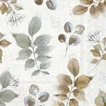 Produktbild: IHR Woodland Leaves Cocktail-Servietten Papierservietten Motiv 25x25 cm natur