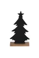 Produktbild: EGLO LIVING Deko Baum Baliguian, Weihnachtsdeko Wohnzimmer, Tischdeko Weihnachten aus Holz in Natur und Metall in Schwarz, Adventsdeko Fensterbank, 27 x 15 cm
