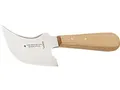 Produktbild: Bleimesser Klingenlänge 100 mm Viertelmond helles Holzheft
