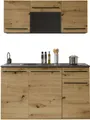 Produktbild: BASIC by Balculina Pantryküche Jazz Singleküche, Breite 160 cm, wahlweise mit E-Geräten und Mikrowelle