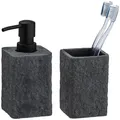 Produktbild: WENKO Badaccessoire-Set Villata, Set, 2 tlg.